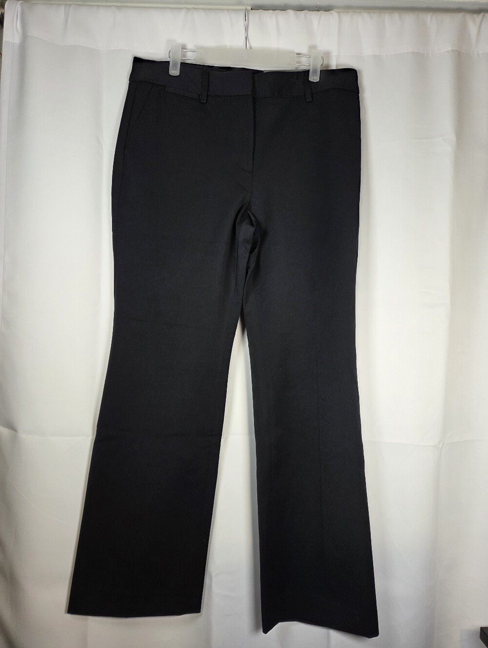 Talbots NEW Navy Blue Barely Boot Trousers Dress Pants Women's Size 12 Petite